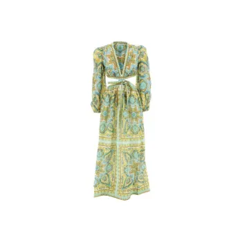 Zimmermann Long-Sleeved Dresses Women's Green