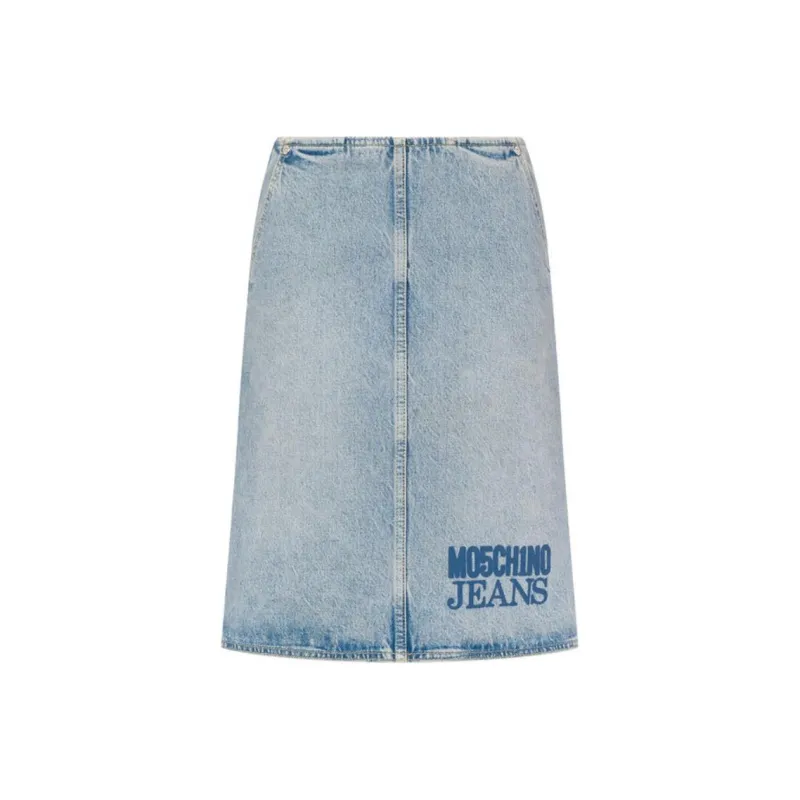 MOSCHINO Cotton Pencil Skirt-0