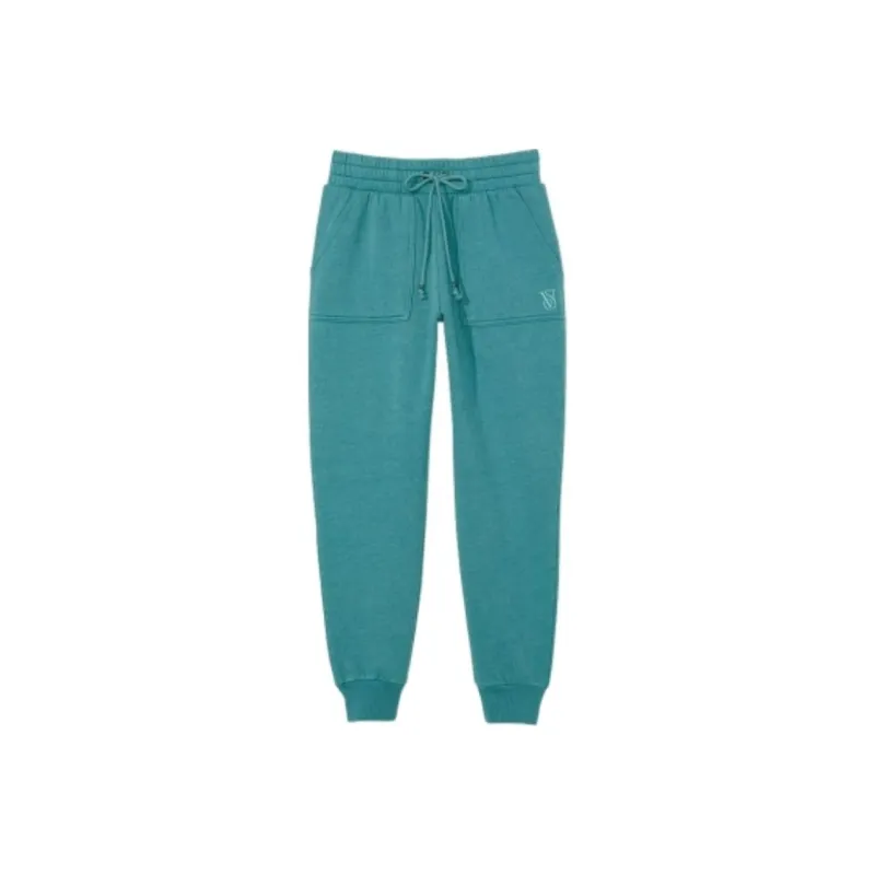Victoria's Secret VS Sport Knitted Sweatpants Women's Gray Green-0