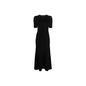 Maje Short-Sleeved Dresses Women's Black