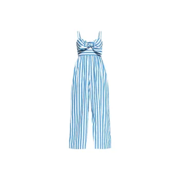 Kate Spade Striped Cotton Jumpsuit