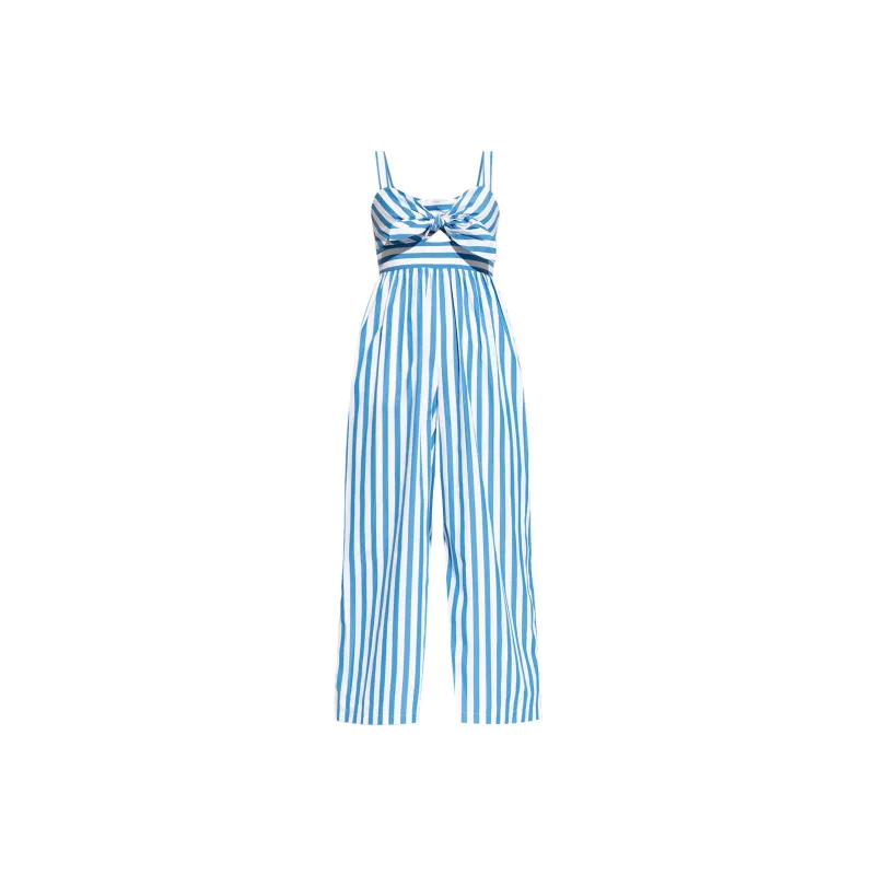 Kate Spade Striped Cotton Jumpsuit-0
