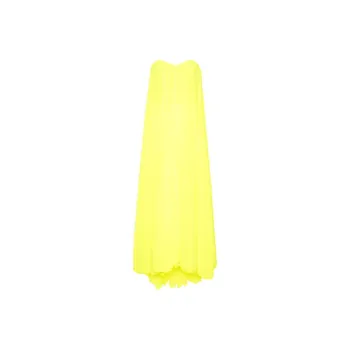 OSCAR DE LA RENTA SS24 Sleeveless Dress Women's Fluorescent Yellow