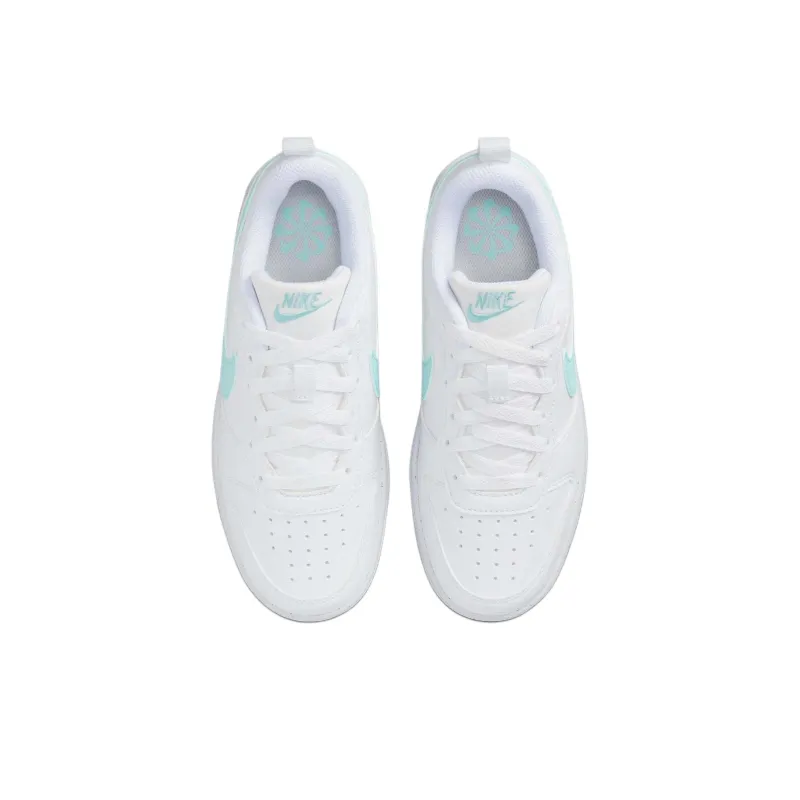 Nike Court Borough Low Recraft GS 'White Jade Ice Teal'-3