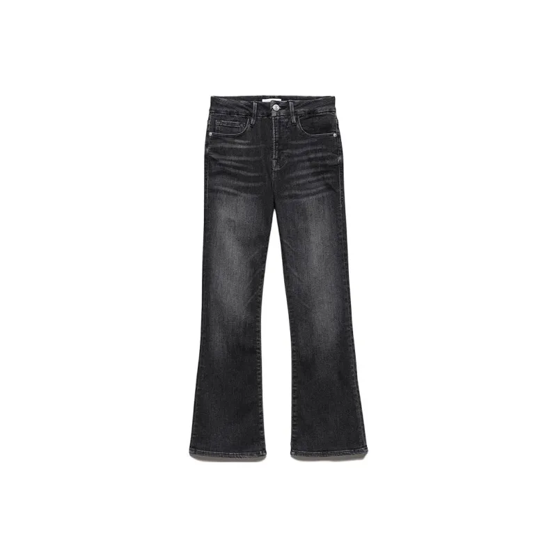 FRAME Le Super High Cropped Jeans-0