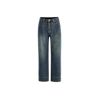 Wen Shan Jeans Women's Dark Blue