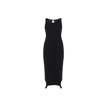 Vetements Sleeveless Dresses Women's Black