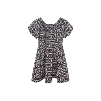 D'zzit Short Sleeved Dress Women's Blue