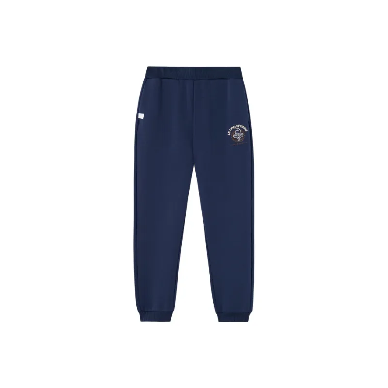 Le Coq Sportif Knitted Sweatpants Women's Marine Blue-0