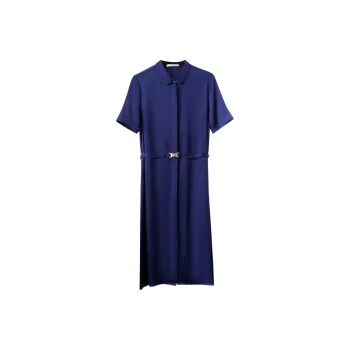 AMII SS24 Short Sleeved Dresses Women's Dark Royal Blue