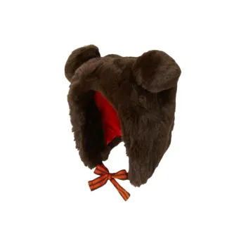 Mini Rodini Fur, Polyester Hats & Caps Kids' Brown