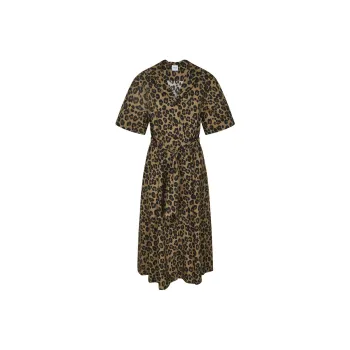 ASPESI Leopard print Midi Dress