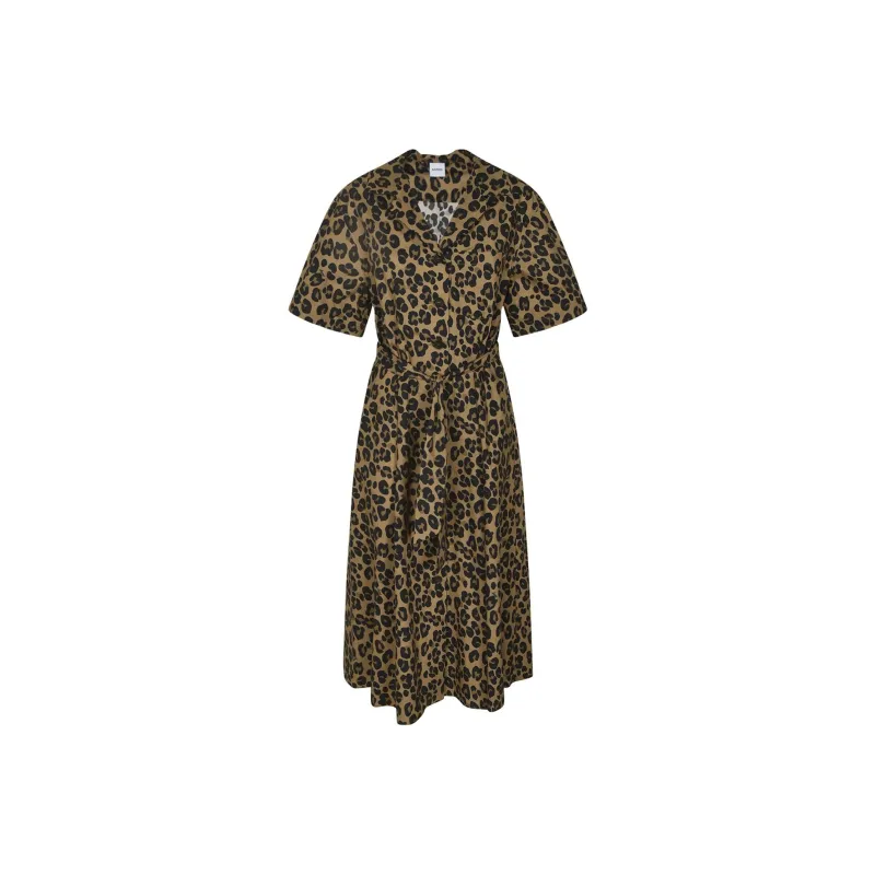 ASPESI Leopard print Midi Dress-0