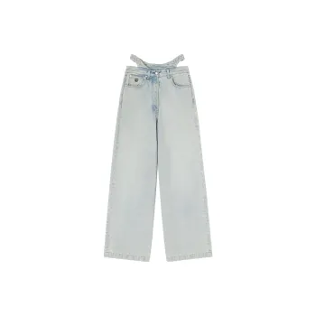 AMBUSH Cut out Wide leg Jeans