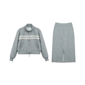 SUMU Sweatshirt Set Women's Gray