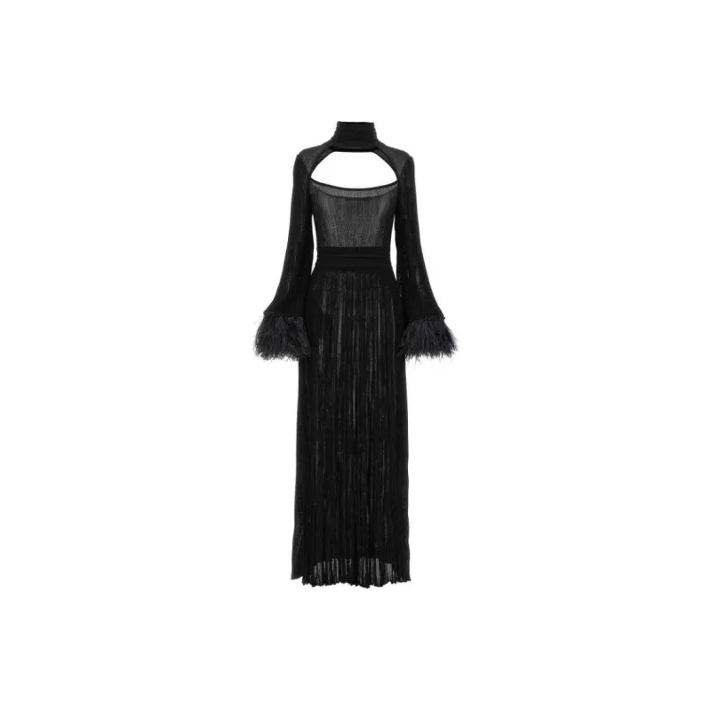 Antonino Valenti Long-Sleeved Dresses Women's Black-0