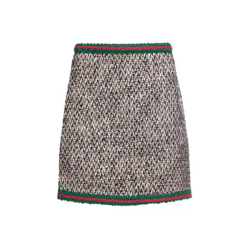 GUCCI Casual Short Skirts Women's Multicolor