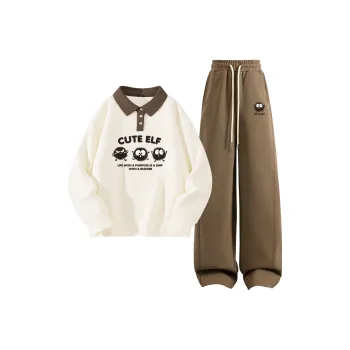 MINISO Sweatshirt Sets Women's