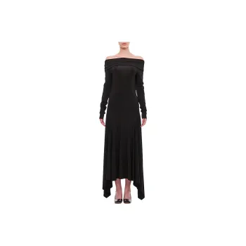 MaxMara Off Shoulder Long Sleeved Dress
