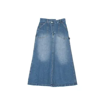 FREAK'S STORE Denim Long Skirt Women's Blue