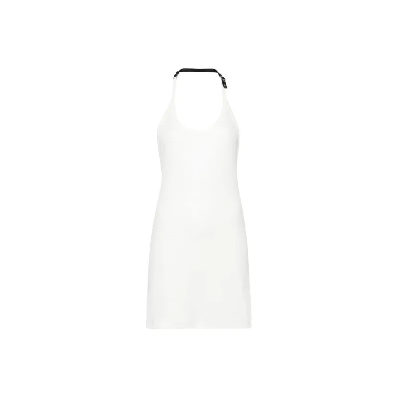 COURREGES Holistic Buckle 90's Ribs Long Dress 'Heritage White'-0