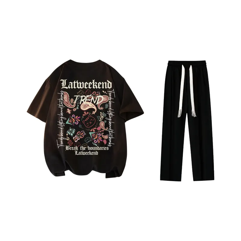 LA'T.WEEKEND Casual Sportswear Unisex-4