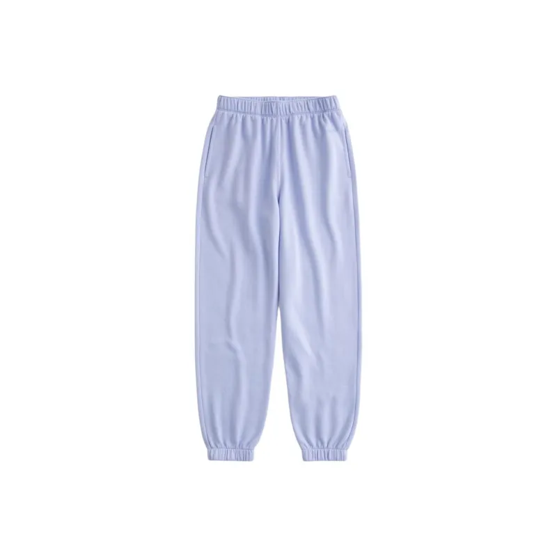 Hollister Knitted Sports Pants Women's Blue-0