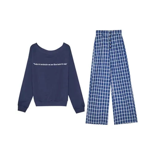 INCO VIBE Casual Suit Women's Blue