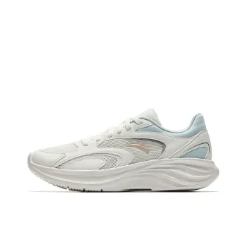 Anta Star Cloud 2 Slip Resistant And Breathable Low Top Casual Running Shoes Women's White Blue