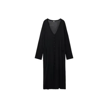 TOTEME Long-Sleeved Dresses Women's Black
