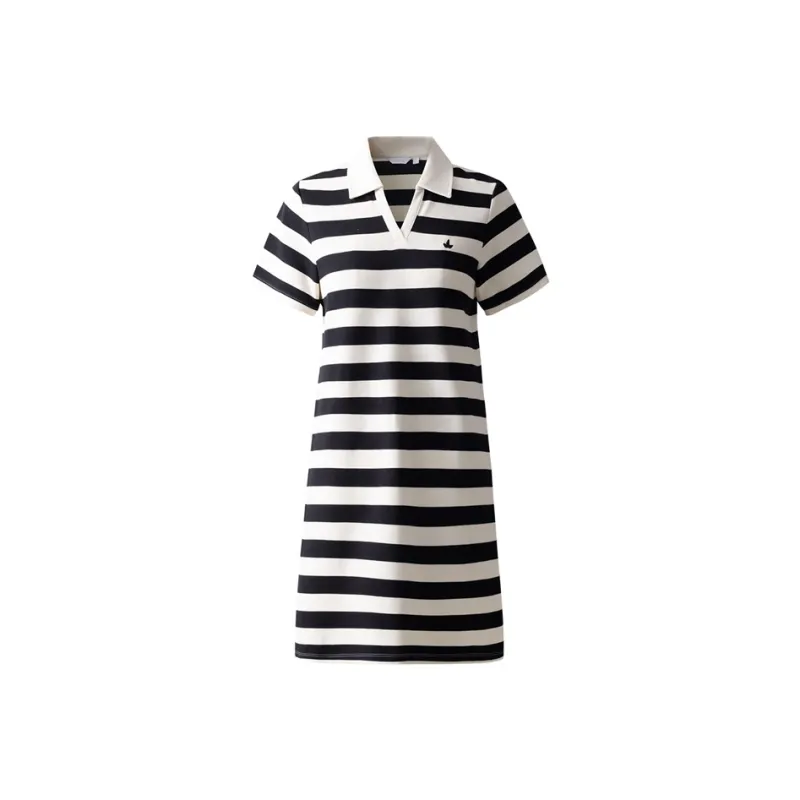 NAVIGARE Short Sleeved Dress Women's Tech White/Black-0