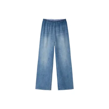 CARIEDO Jeans Women's Free Style Air Pants Old Money Blue