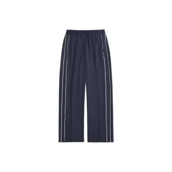Abercrombie＆Fitch Knitted Sports Pants Women's Dark Blue