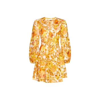 Zimmermann Long-Sleeved Dresses Women's Yellow