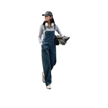 Demana Overalls Women's Vintage Denim Blue
