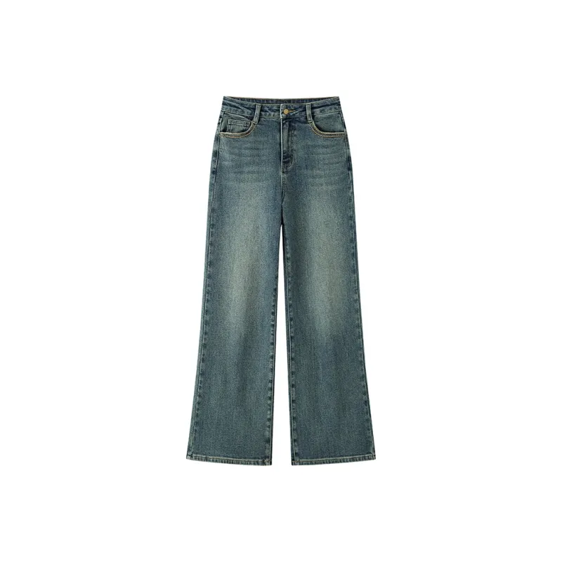 Luqingyi Jeans Women's Blue-0