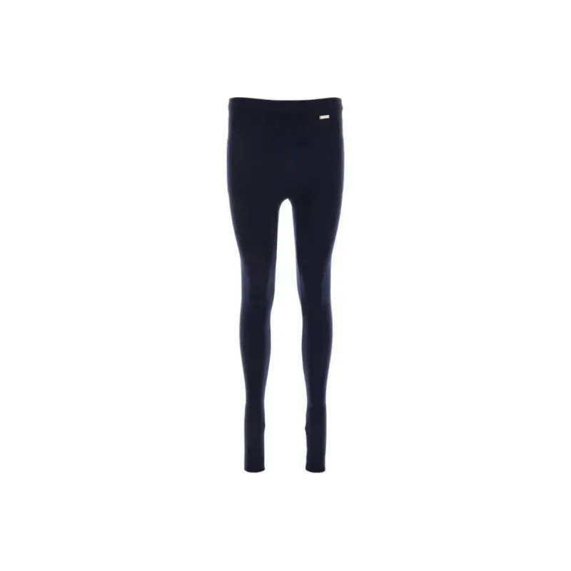 Ferragamo Logo Plaque Stretched Trousers-0
