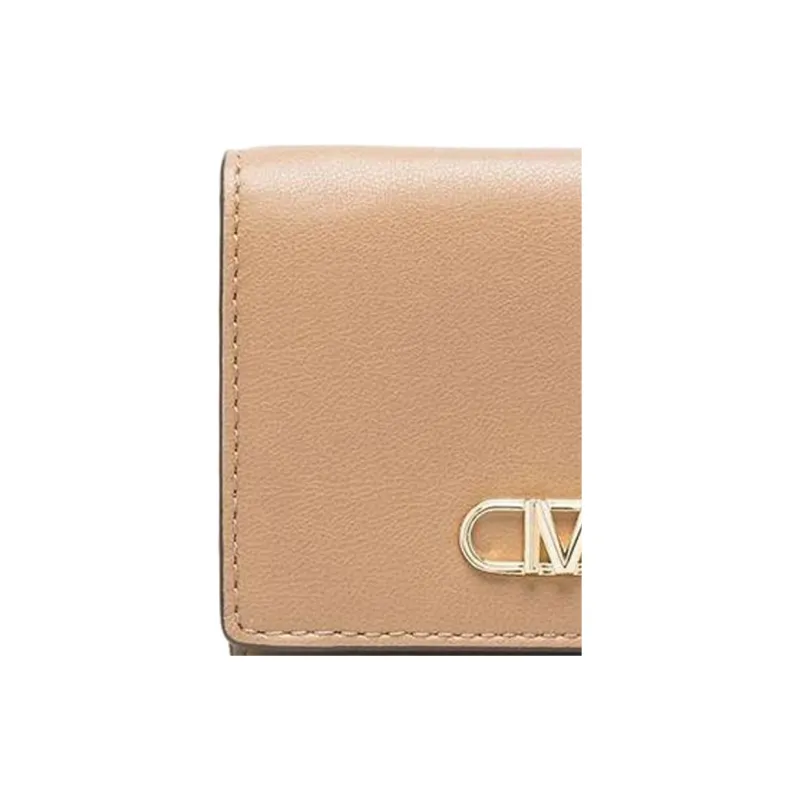MICHAEL KORS PARKER Cow Leather Wallet Women's Gray-3