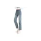 Blue Ankle-Length Pants