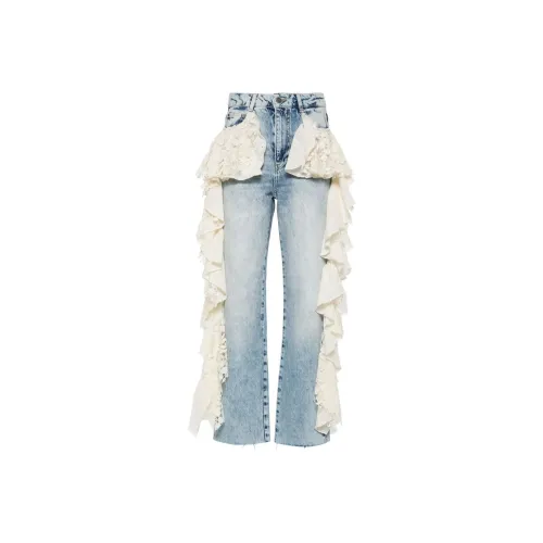 SIEDRES Jeans Women's Blue White