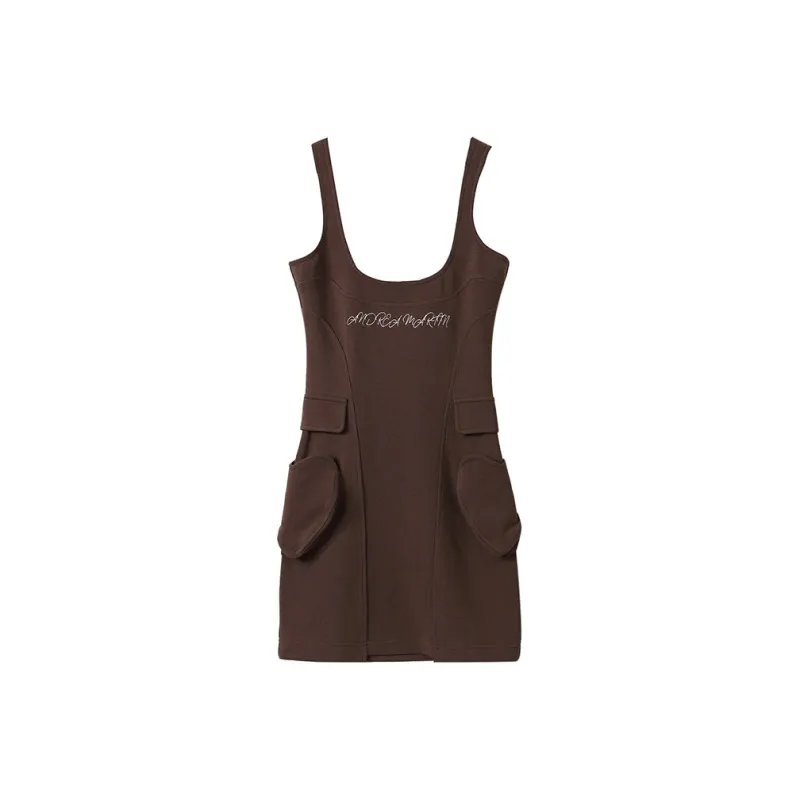 ANDREA MARTIN Slip Dress Women's-3