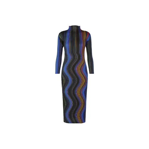 PLEATS PLEASE ISSEY MIYAKE Warp Midi Dress