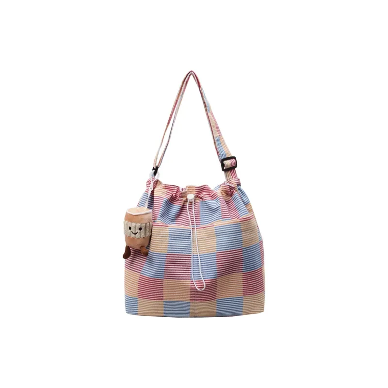 Yalu Canvas Bag, Shoulder Bag Unisex Multicolor-3