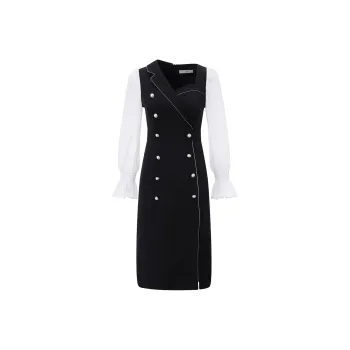 AUI Long Sleeved Dress Women's Black