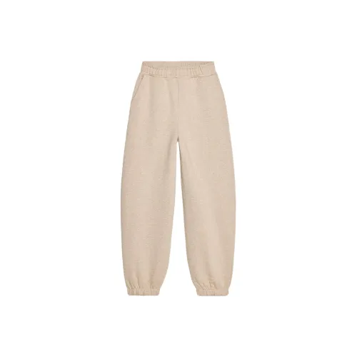 ZARA Knitted Sports Pants Women's Zebra Print Brown Yellow