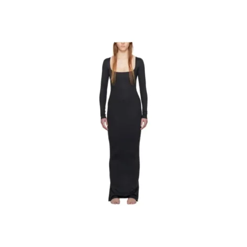 SKIMS Long-Sleeved Dresses Women's Black