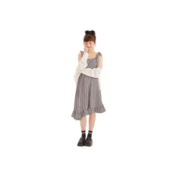 Tonlion Sleeveless Dress Women's Black