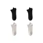 Women's-4 Pack (Black 2+Ecru 2)