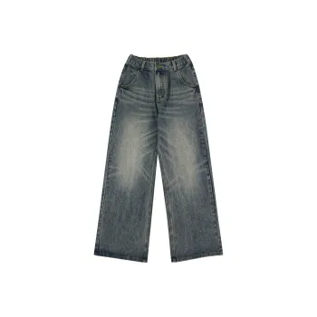 YINLEI Jeans Men Vintage Blue