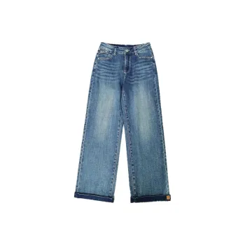 YUNGE Jeans Women's Blue Breathable Cotton Sensation